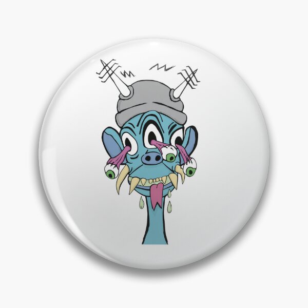 Item preview, Electric Blue Eye Monster designed and sold by BrandbyCristina.