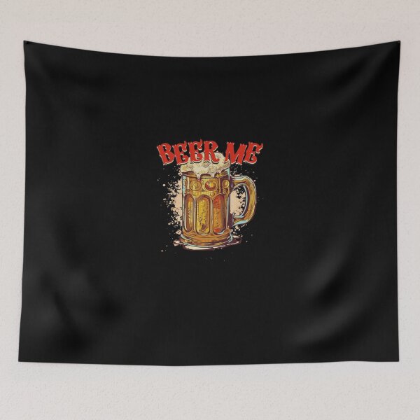 Item preview, Vintage Beer Me Foamy Mug Illustration designed and sold by madumetenika.
