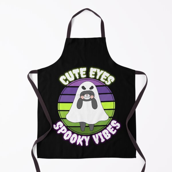 Item preview, Cute Eyes Spooky Vibes Ghost Sheet Cat Mum Gift designed and sold by Say It With Ink.