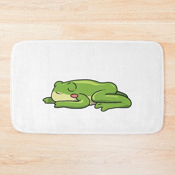 Item preview, Cute Sleepy Frog Done For The Day Cartoon designed and sold by NicolasGlowArt.