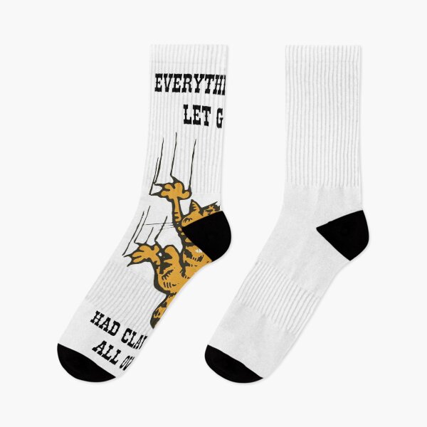 Item preview, Cat Claw Marks Letting Go Funny Saying designed and sold by TRINIKWITH.