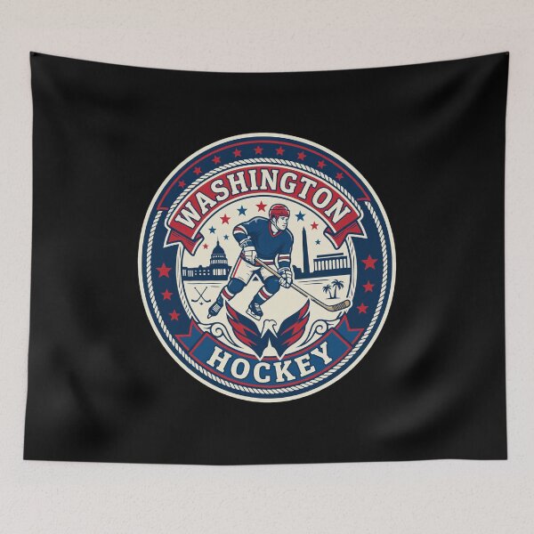 Item preview, Washington Hockey Vintage Emblem designed and sold by TRINIKWITH.