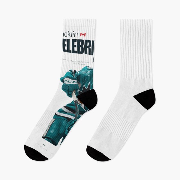 Item preview, Macklin Celebrini Hockey Star with Number 71 Teal designed and sold by TRINIKWITH.
