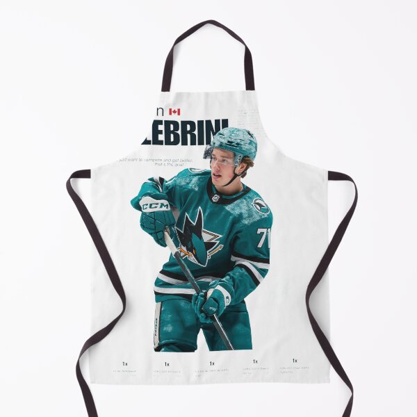 Item preview, Macklin Celebrini Hockey Star with Number 71 Teal designed and sold by TRINIKWITH.