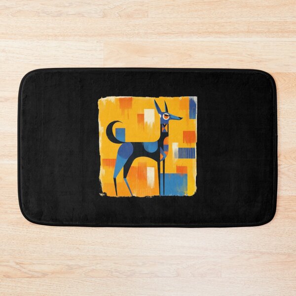 Item preview, Mid Century Modern Geometric Greyhound Dog Art designed and sold by madumetenika.