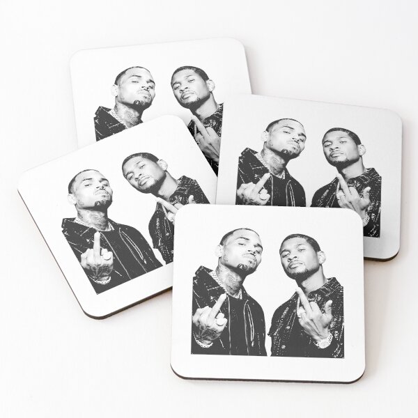 Item preview, Chris And Usher Double Middle Finger Hip Hop  designed and sold by wolf-jacks.