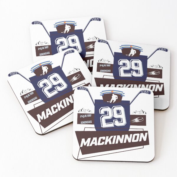 Item preview, MacKinnon Number 29 Hockey Player  designed and sold by TRINIKWITH.