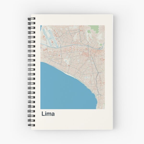 Item preview, Lima Minimalistic Map Art designed and sold by MapsNerd.