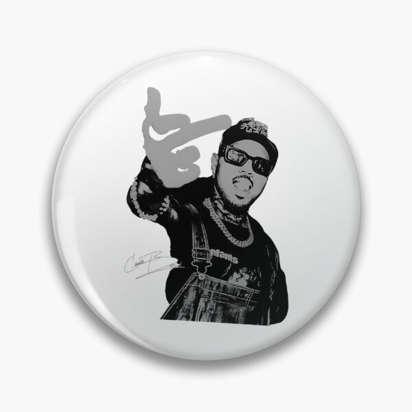 Item preview, Chris Breezy King Rb Vintage Usher Concert Team Breezy Fan designed and sold by wolf-jacks.
