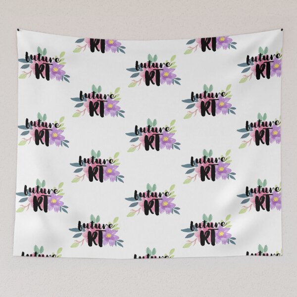 Item preview, Floral Future Respiratory Or Radiation Therapist designed and sold by rowyn-parson.