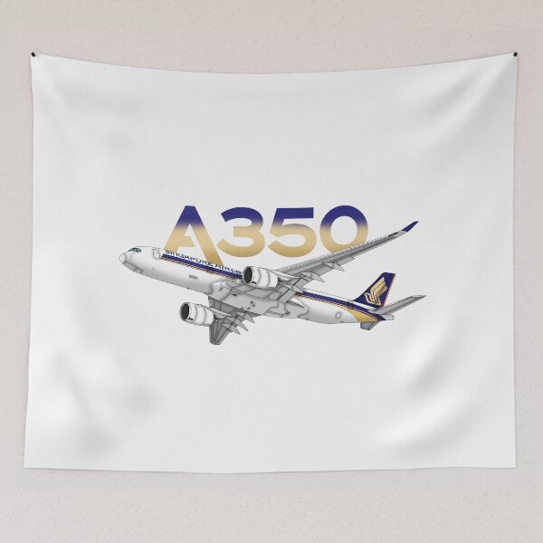 Artikelvorschau, Airbus A350 entworfen und verkauft von PlanesArtByLeo.