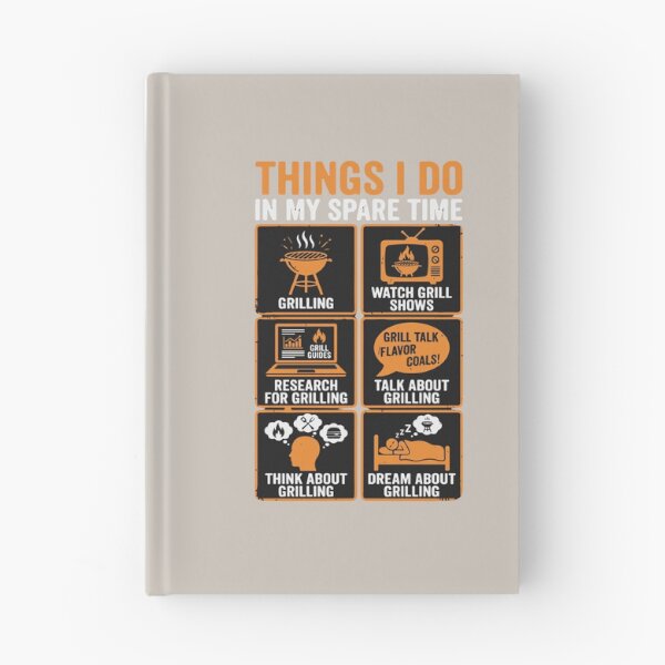 Item preview, Things I Do In My Spare Time Grilling BBQ Lover Grill Master designed and sold by SofiBlair.