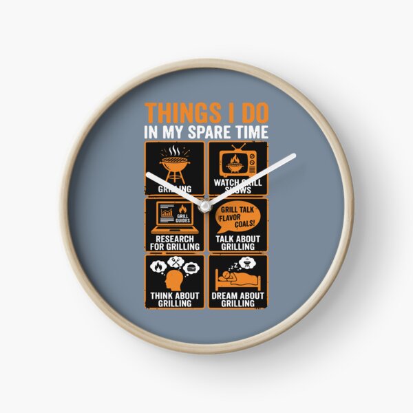 Item preview, Things I Do In My Spare Time Grilling BBQ Lover Grill Master designed and sold by SofiBlair.