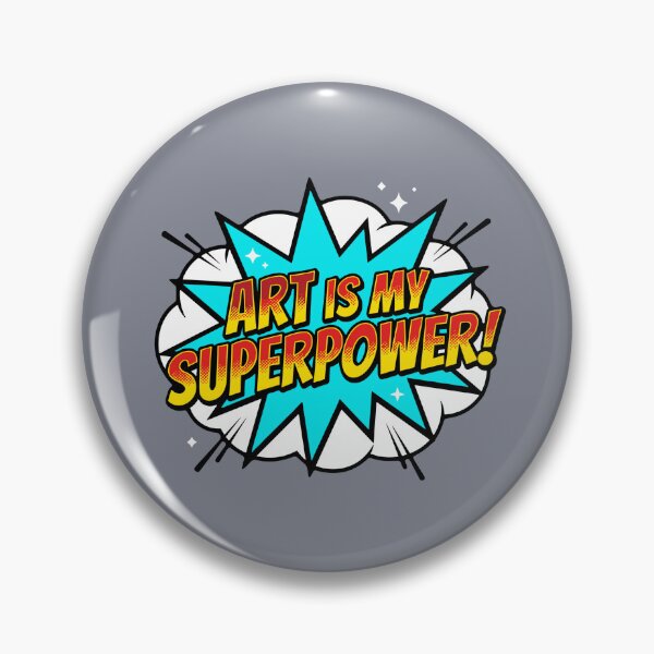 Item preview, Art Is My Superpower Artist Lover Creative Hobby designed and sold by SofiBlair.