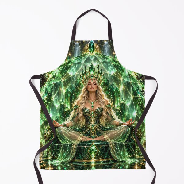 Item preview, ? EMERALD MIRROR SHIELD | Lock Out Emotional Static • Release Scarcity Anxiety • Protect Your Peace designed and sold by PurvaNimfaMagic.