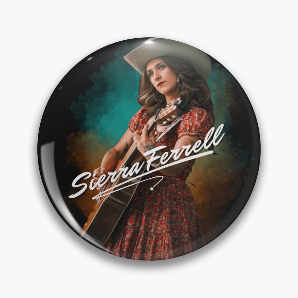 Item preview, Sierra Ferrell Painted Effect T-Shirt and Sticker designed and sold by DiverseDazzle.