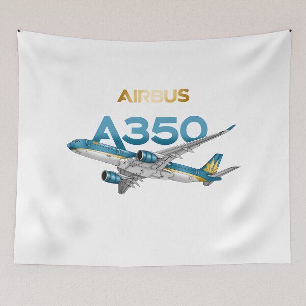 Item preview, Airbus A350 designed and sold by PlanesArtByLeo.