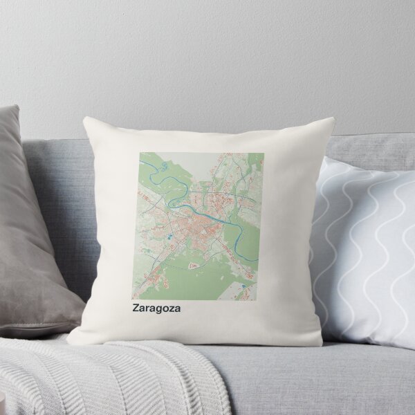 Item preview, Zaragoza Minimalistic Map Art designed and sold by MapsNerd.