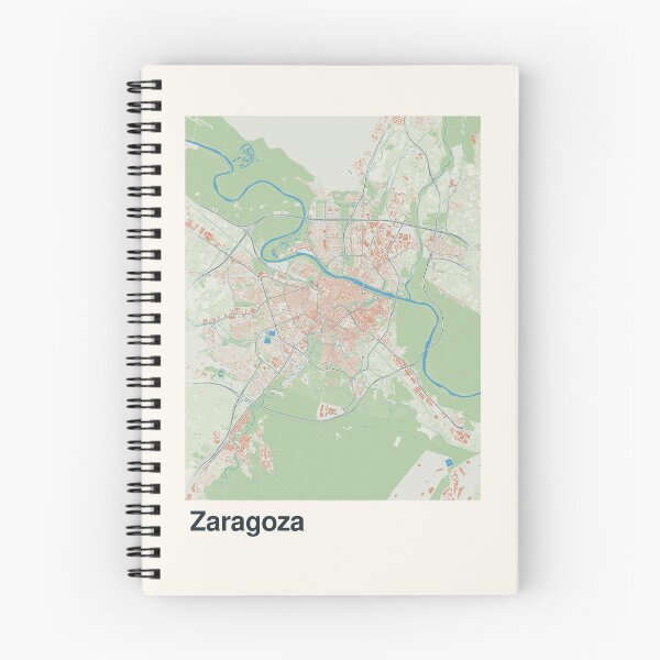 Item preview, Zaragoza Minimalistic Map Art designed and sold by MapsNerd.