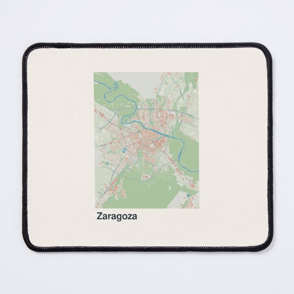 Item preview, Zaragoza Minimalistic Map Art designed and sold by MapsNerd.