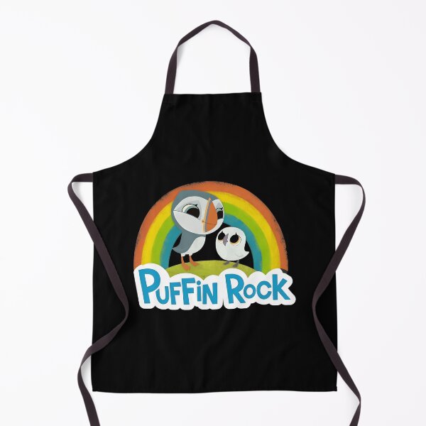 Item preview, Puffins Rock Cute Birds Rainbows designed and sold by Reneearss.