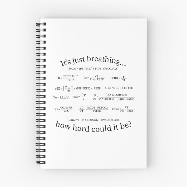 Item preview, Funny Respiratory Therapy Formulas designed and sold by rowyn-parson.