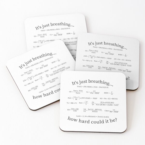 Item preview, Funny Respiratory Therapy Formulas designed and sold by rowyn-parson.