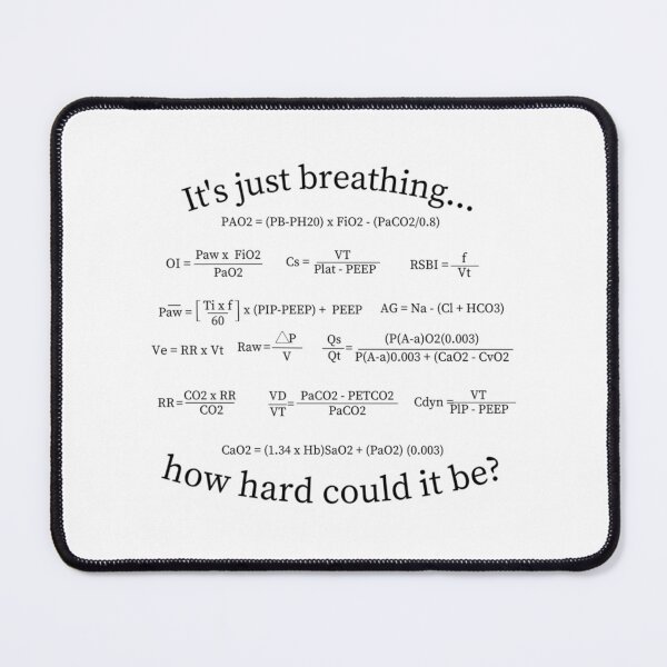 Item preview, Funny Respiratory Therapy Formulas designed and sold by rowyn-parson.
