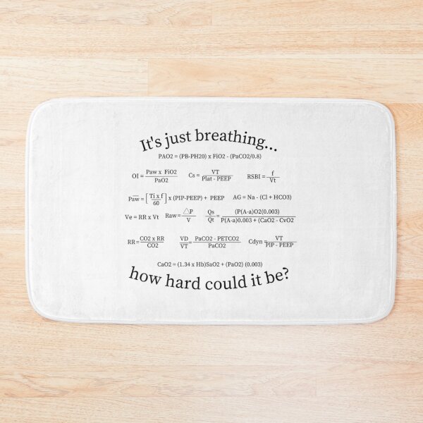 Item preview, Funny Respiratory Therapy Formulas designed and sold by rowyn-parson.