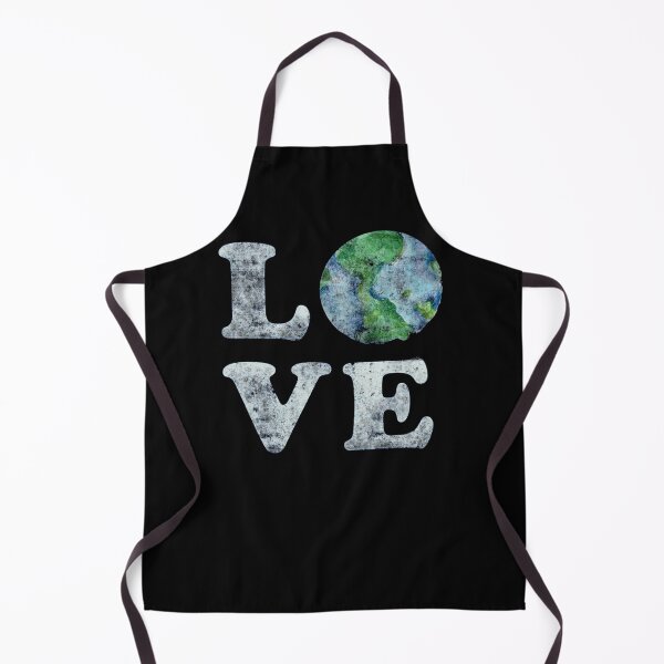 Item preview, Save the Earth Love Watercolor World Typography designed and sold by madumetenika.