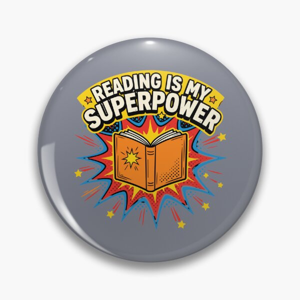 Item preview, Reading Is My Superpower Book Lover Reader Librarian Teacher designed and sold by SofiBlair.