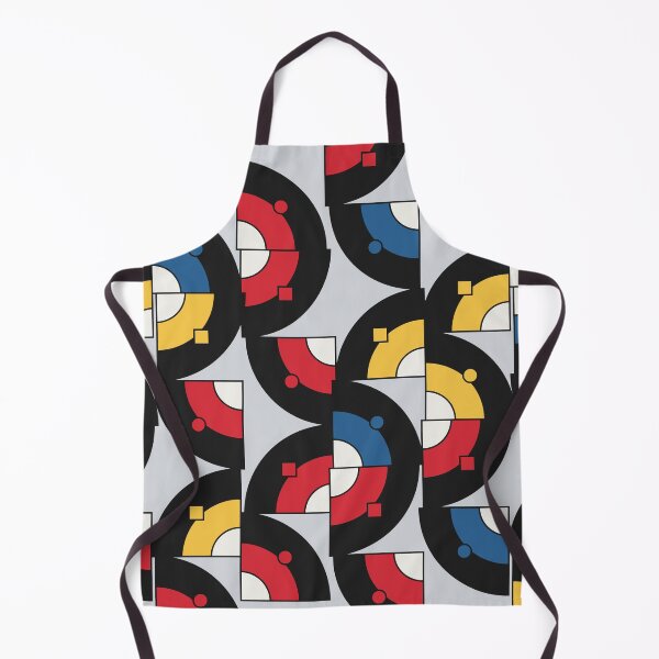 Item preview, Bauhaus Arch Illusion Mid-Century Modern Geometric Pattern designed and sold by KungPowUnicorn.