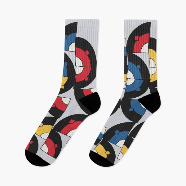 Item preview, Bauhaus Arch Illusion Mid-Century Modern Geometric Pattern designed and sold by KungPowUnicorn.