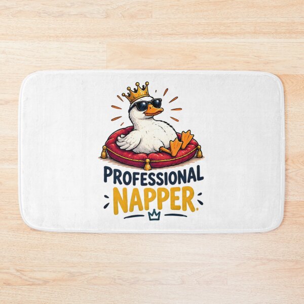 Item preview, Professional Napper Royal Duck Sleeping Meme designed and sold by Pyt27.