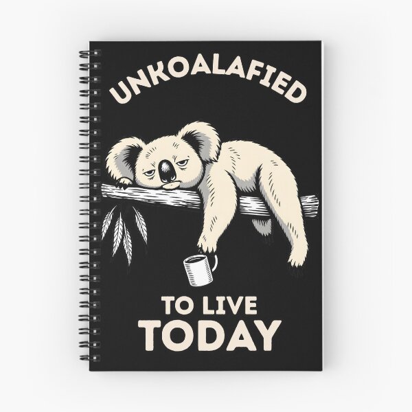 Item preview, Unkoalified To Live Today Funny Koala Meme designed and sold by MagicTheDog.