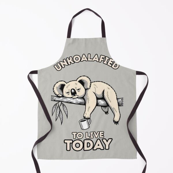 Item preview, Unkoalified To Live Today Funny Koala Meme designed and sold by MagicTheDog.
