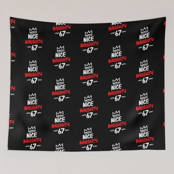 Item preview, NAUGHTY Red Bold Typography | Funny Sassy Attitude Statement designed and sold by belladesign7.