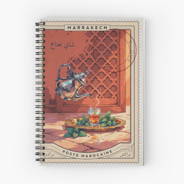 Item preview, Marrakech Mint Tea Moment — Moroccan Tea Art designed and sold by stickercuffs.
