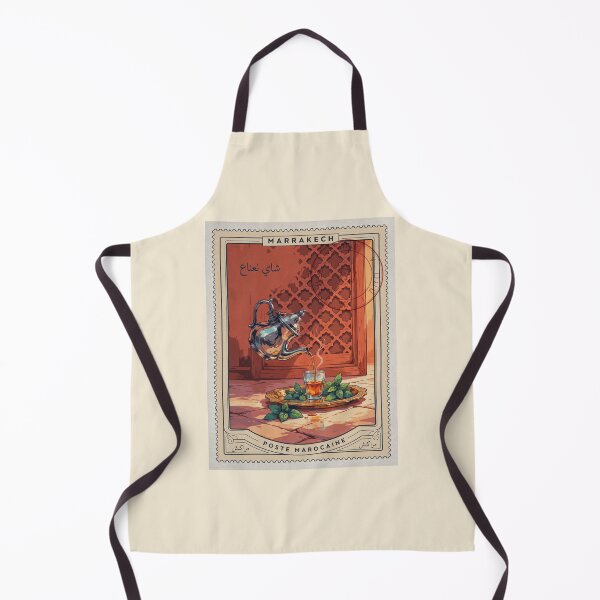 Item preview, Marrakech Mint Tea Moment — Moroccan Tea Art designed and sold by stickercuffs.