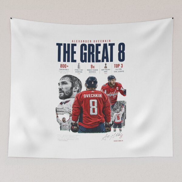 Item preview, Alexander Ovechkin "The Great 8" Career Highlights designed and sold by TRINIKWITH.