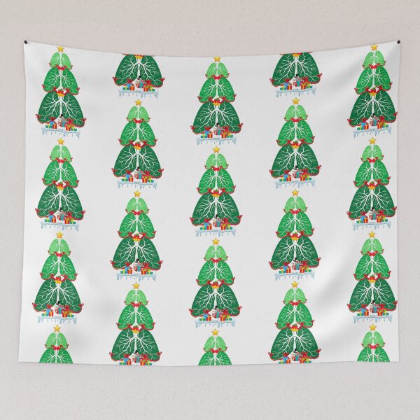 Item preview, Lung Christmas Tree Respiratory Therapy Xmas Therapist designed and sold by rowyn-parson.
