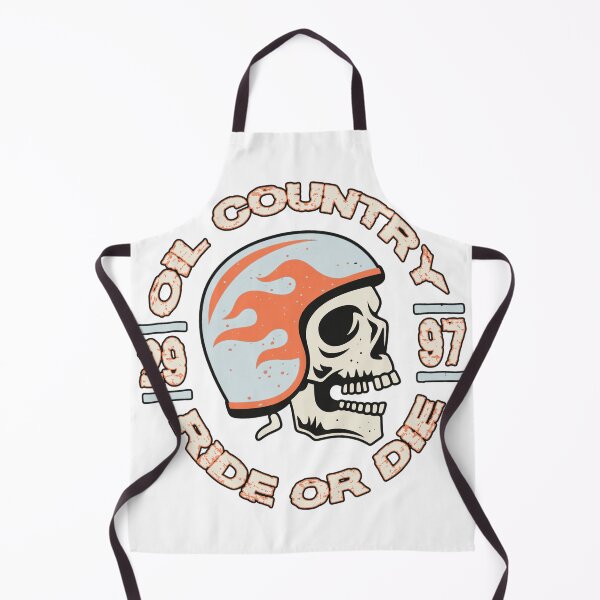 Item preview, Oil Country Ride or Die Skull Flames designed and sold by TRINIKWITH.