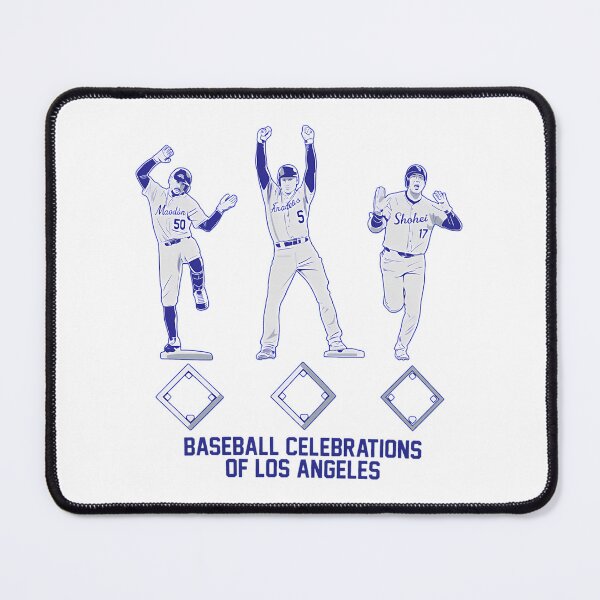 Item preview, La Baseball Celebrations Trio Art designed and sold by talynn-hufford.
