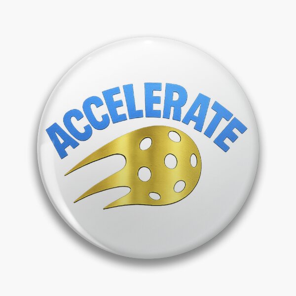 Item preview, “Accelerate Pickleball – Golden Speed Design” designed and sold by simplehcity.