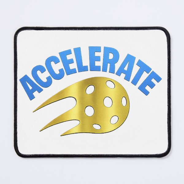 Item preview, “Accelerate Pickleball – Golden Speed Design” designed and sold by simplehcity.