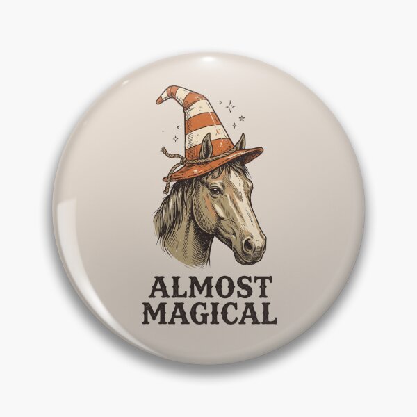 Item preview, Almost Magical Funny Horse Traffic Cone designed and sold by dudelinart.