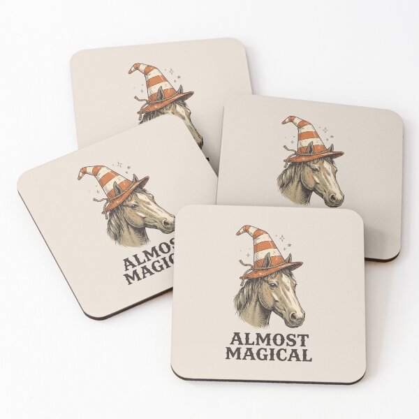 Item preview, Almost Magical Funny Horse Traffic Cone designed and sold by dudelinart.