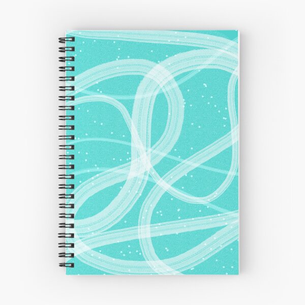 Item preview, Coastal Abstract Design Blue And White Wave Swirl Pattern With Polka Dots designed and sold by Patricia Grannum.