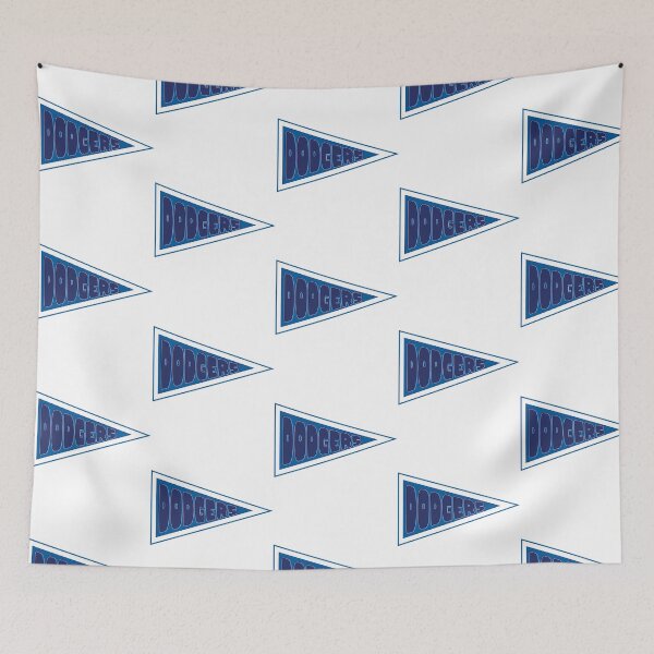 Item preview, La Dodgers Pennant Flag designed and sold by talynn-hufford.