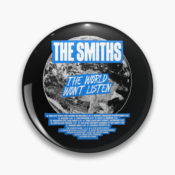 Item preview, The Smiths - The World Won't Listen designed and sold by Lukavavotzze.